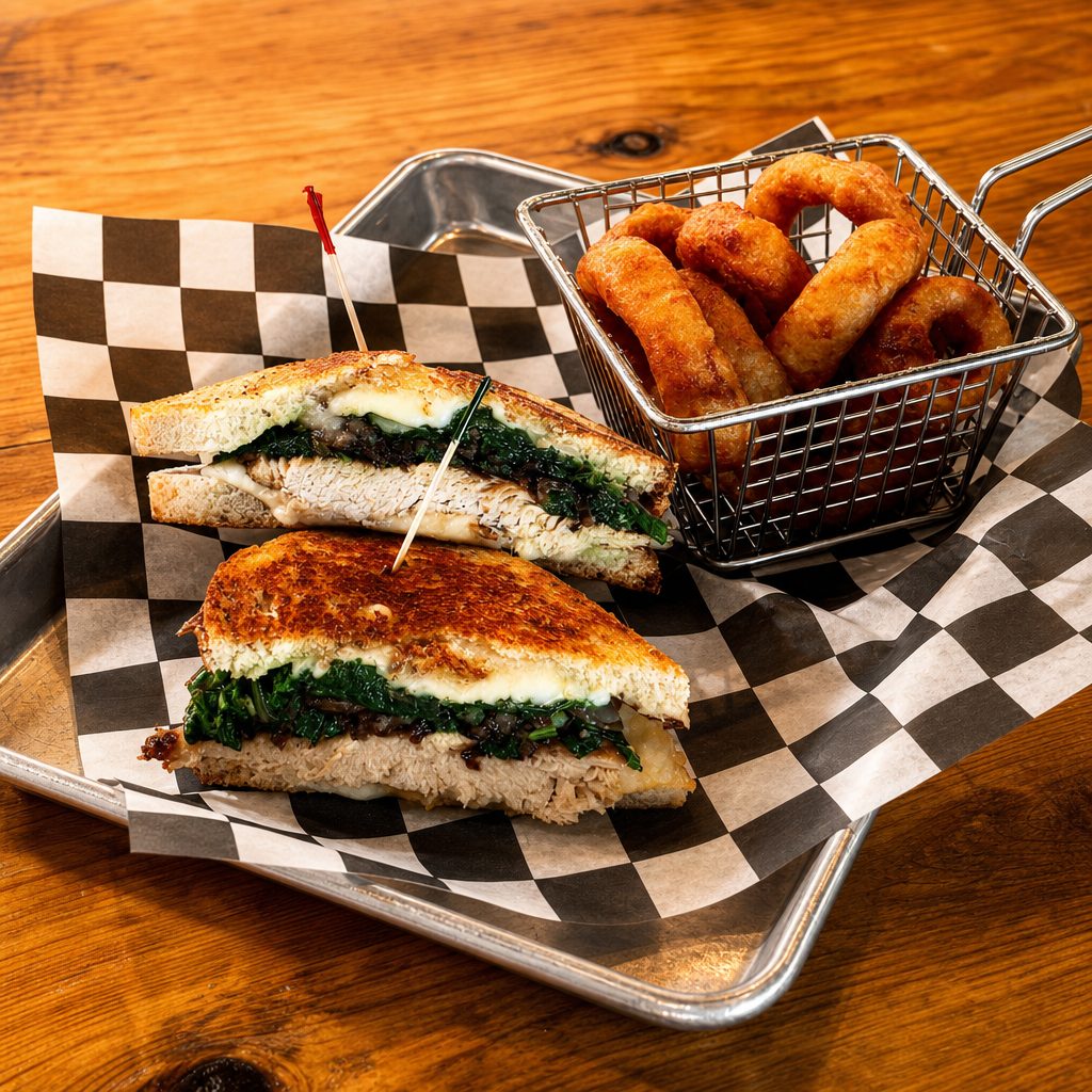 Grilled Chicken Melt.