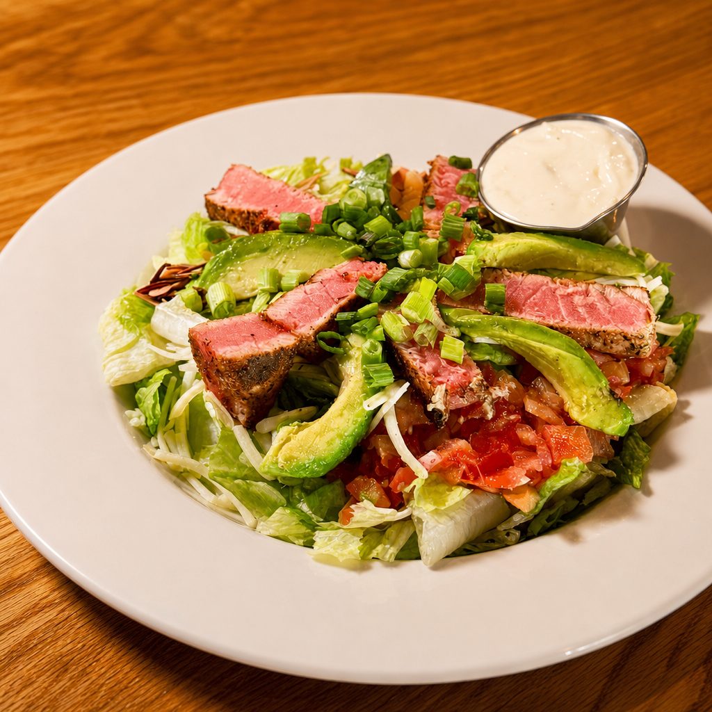 Tuna Steak Salad.